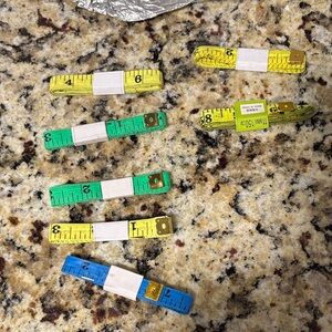 Colorful Measurement tape for sewing or clothing.Bundle of two.